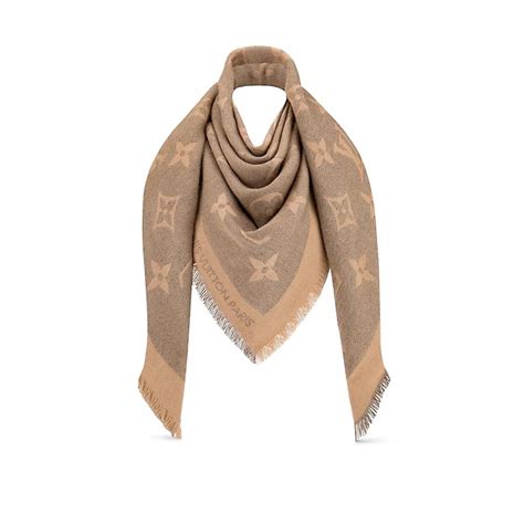 louis vuitton giant shawl|louis vuitton ecru monogram shawl.